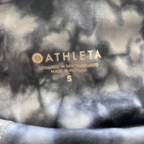 Athleta rip tide/navy 7/8 leggings - Picture 5 of 5